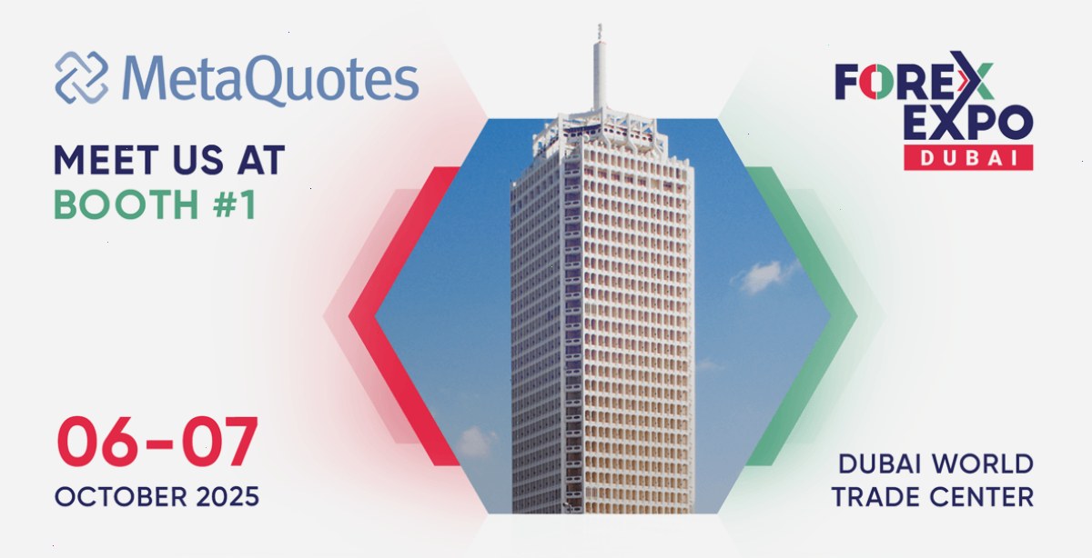 MT4_MetaTrader4_经典桌面报价与中文版下载安装指南：MetaQuotes 将参加 2025 年迪拜外汇博览会（封面配图）